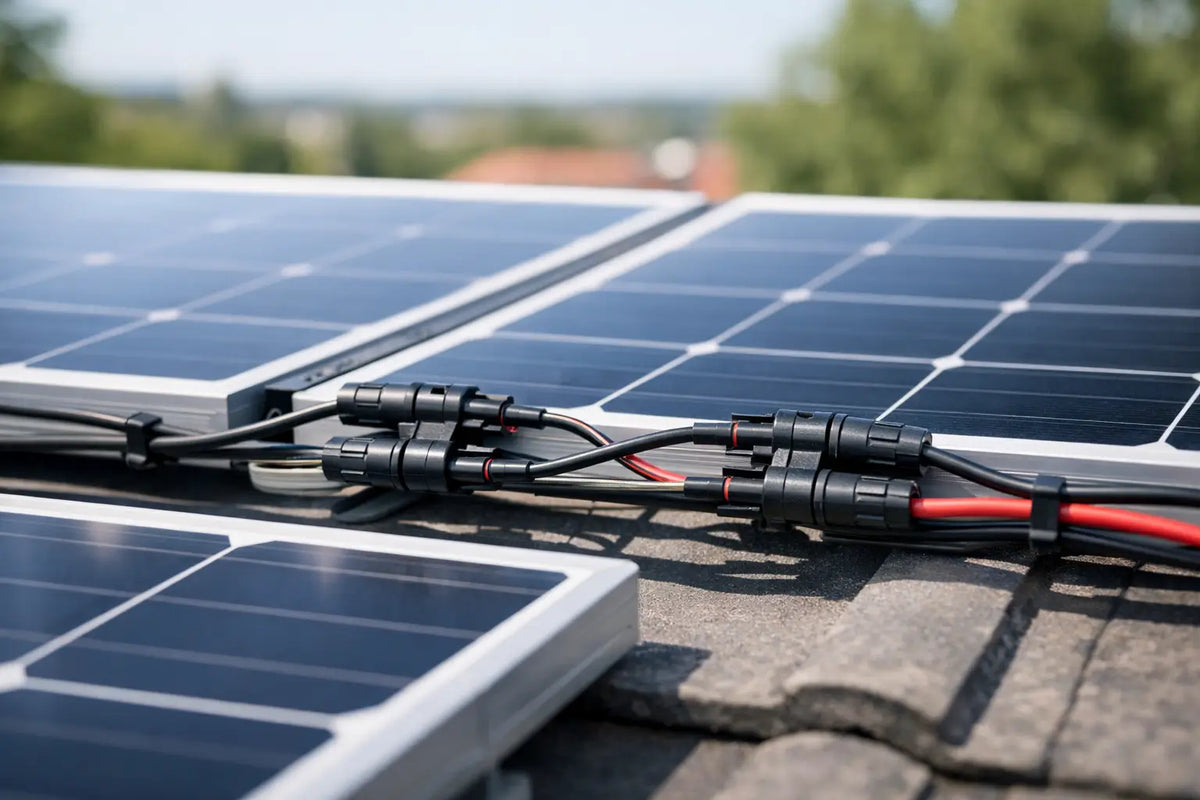Zonnepanelen serie parallel schakelen uitgelegd