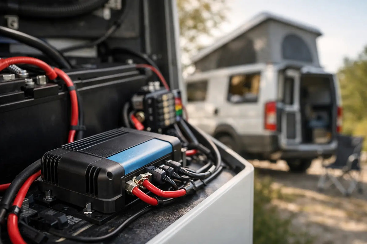 DC DC lader camper kiezen voor betrouwbaar laden