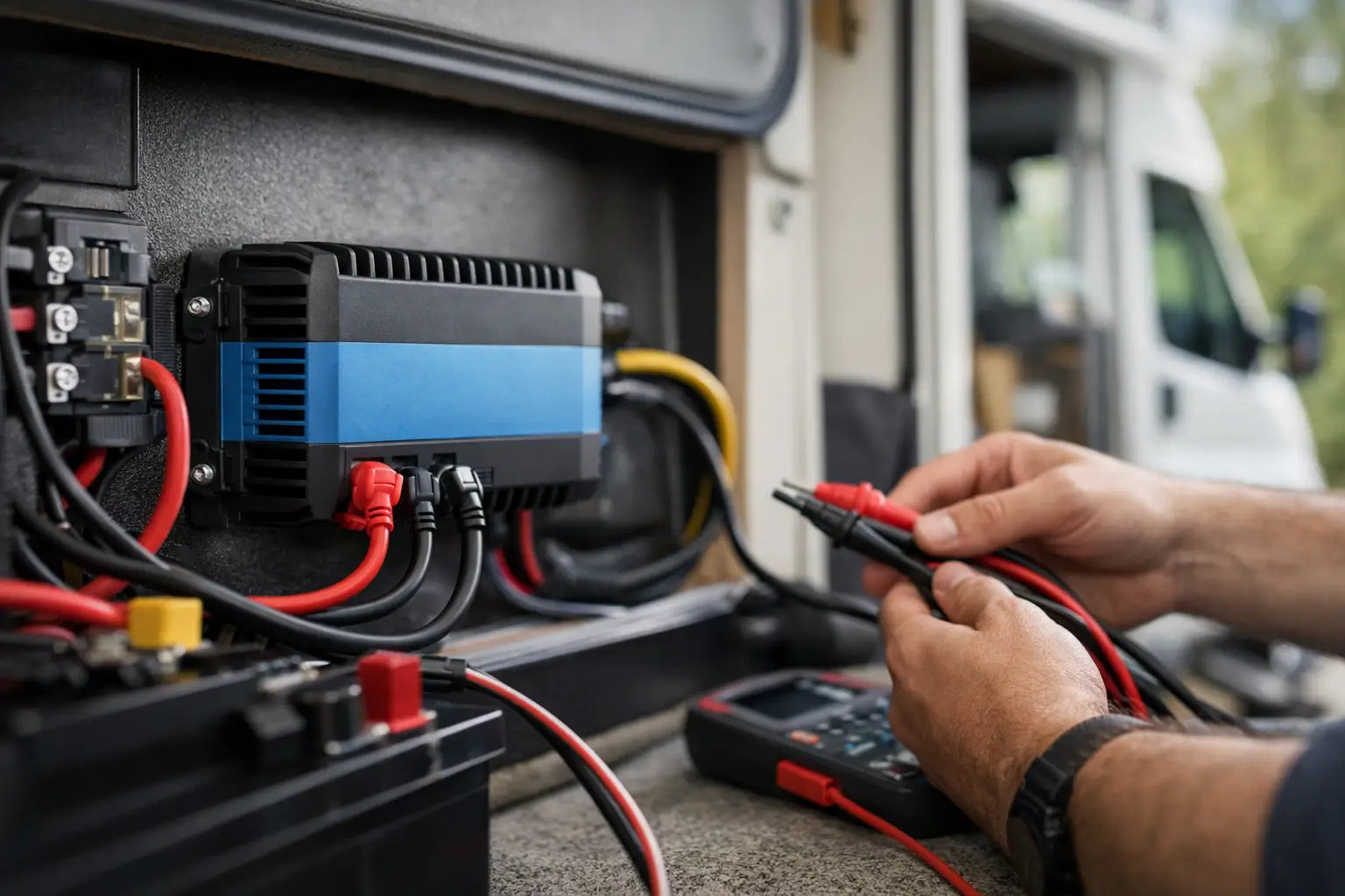 DC DC lader camper aansluiten uitgelegd