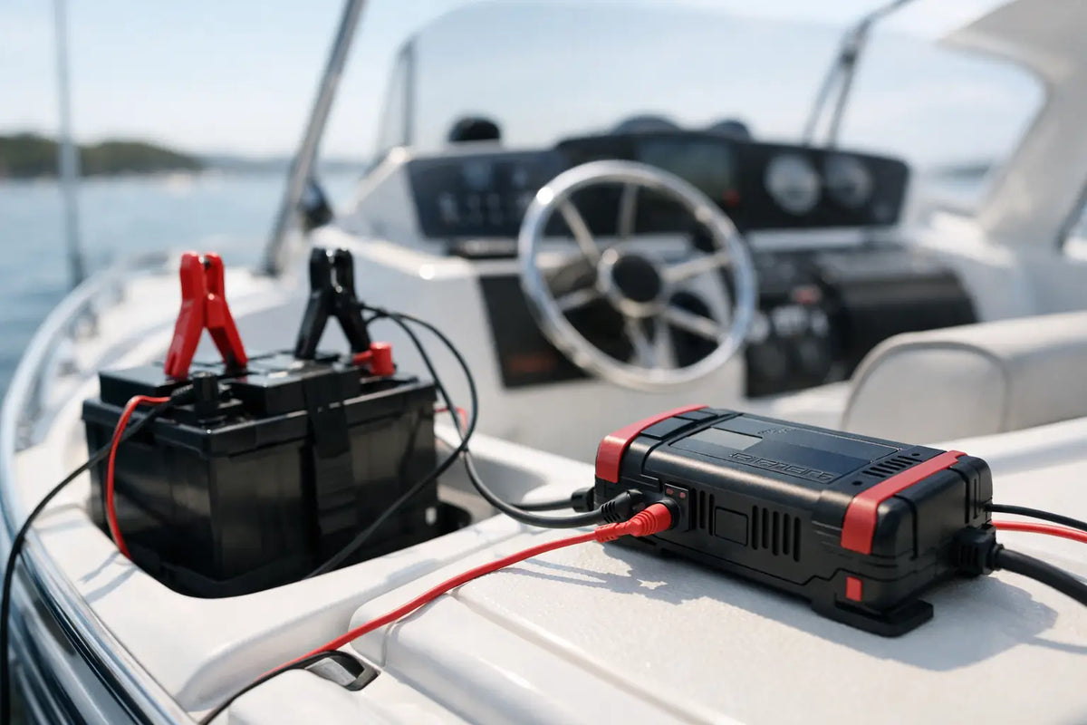 Beste acculader voor boot kiezen