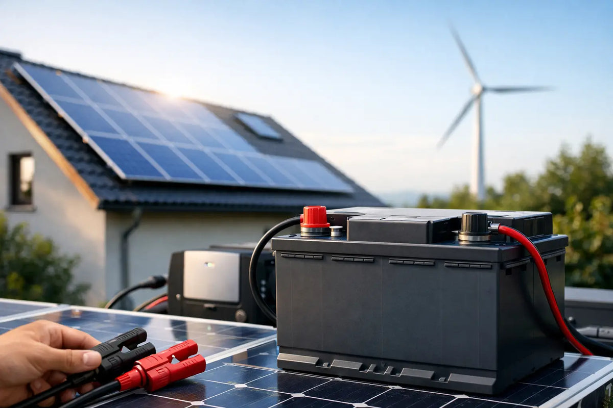 Accu voor zonnepaneel systeem kiezen