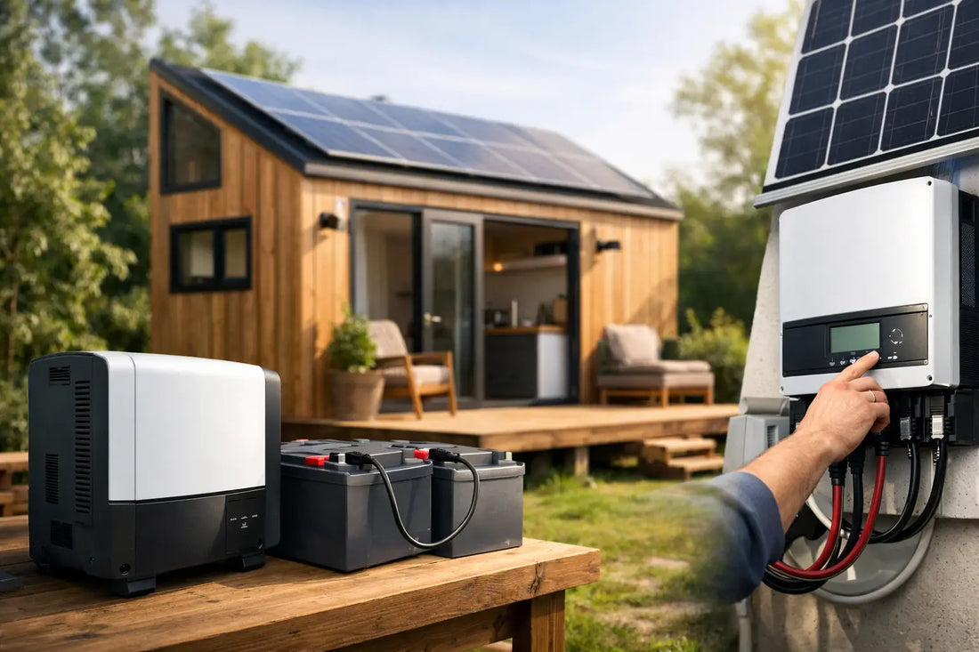 Beste omvormer voor tiny house kiezen