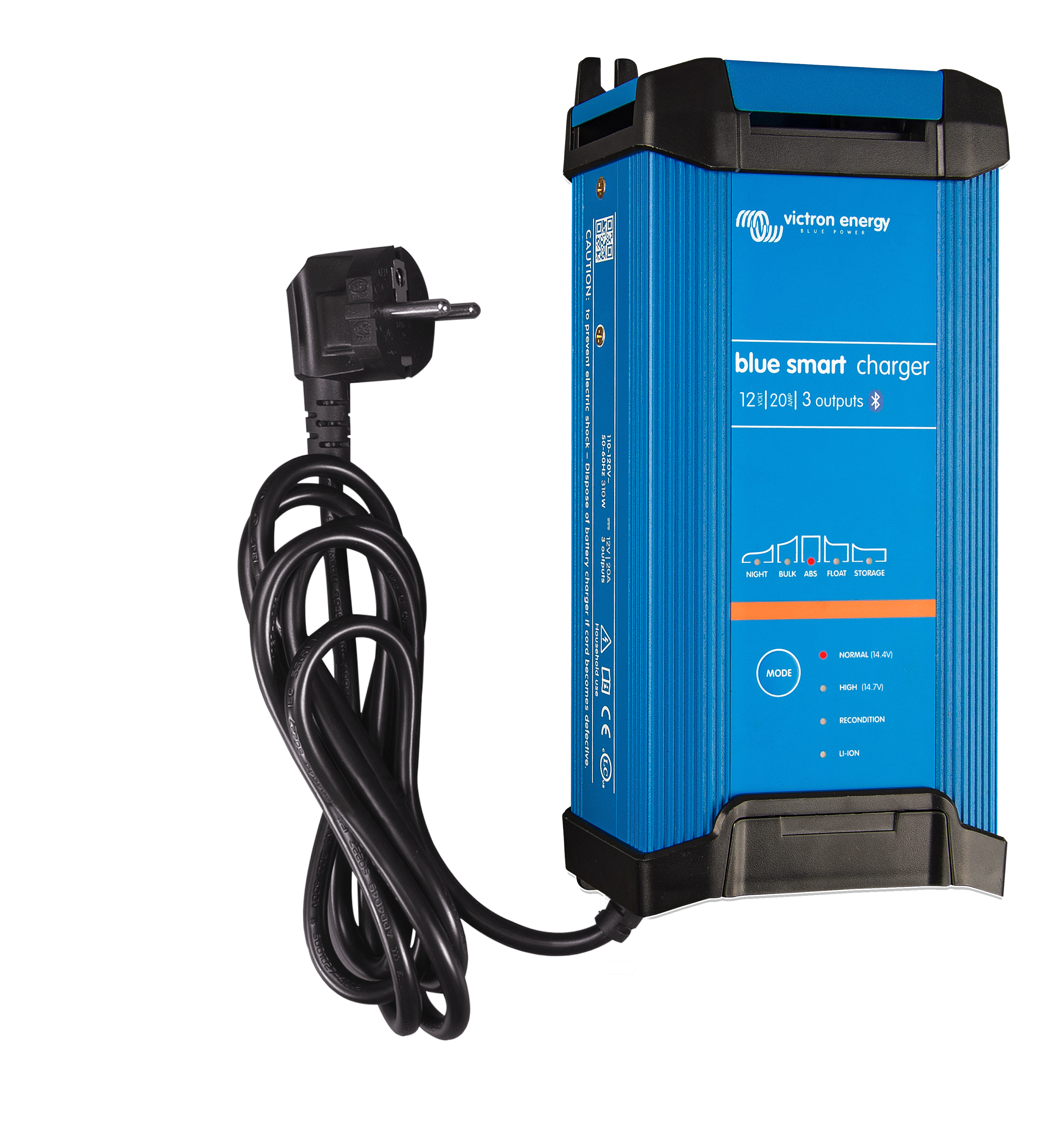 Victron Blue Smart IP22 Charger 12/20 (3-uitgangen)